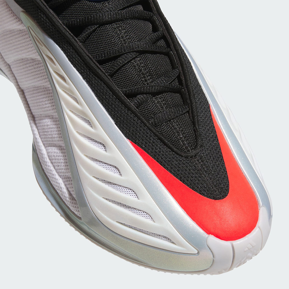 Adidas Anthony Edwards 2 Ae2 Footwear White Lucid Red Silver Metallic Kj4228 4