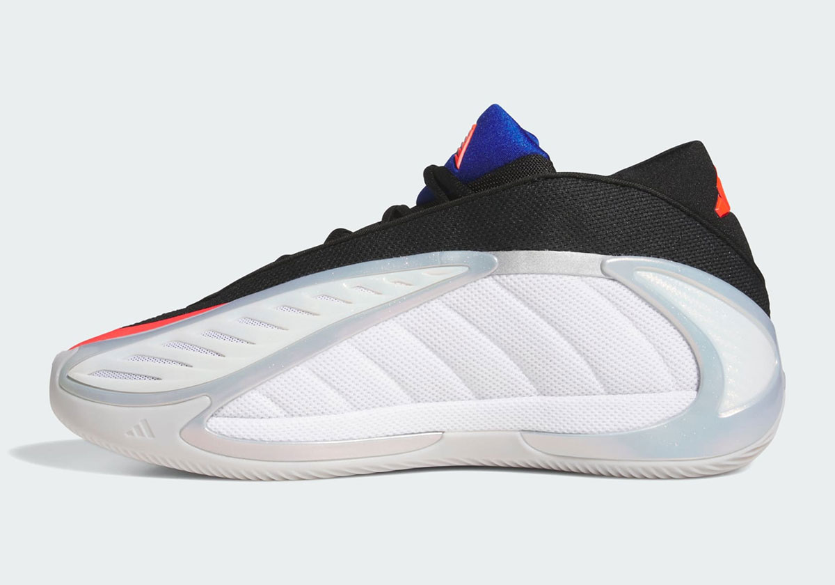 Adidas Anthony Edwards 2 Ae2 Footwear White Lucid Red Silver Metallic Kj4228 7