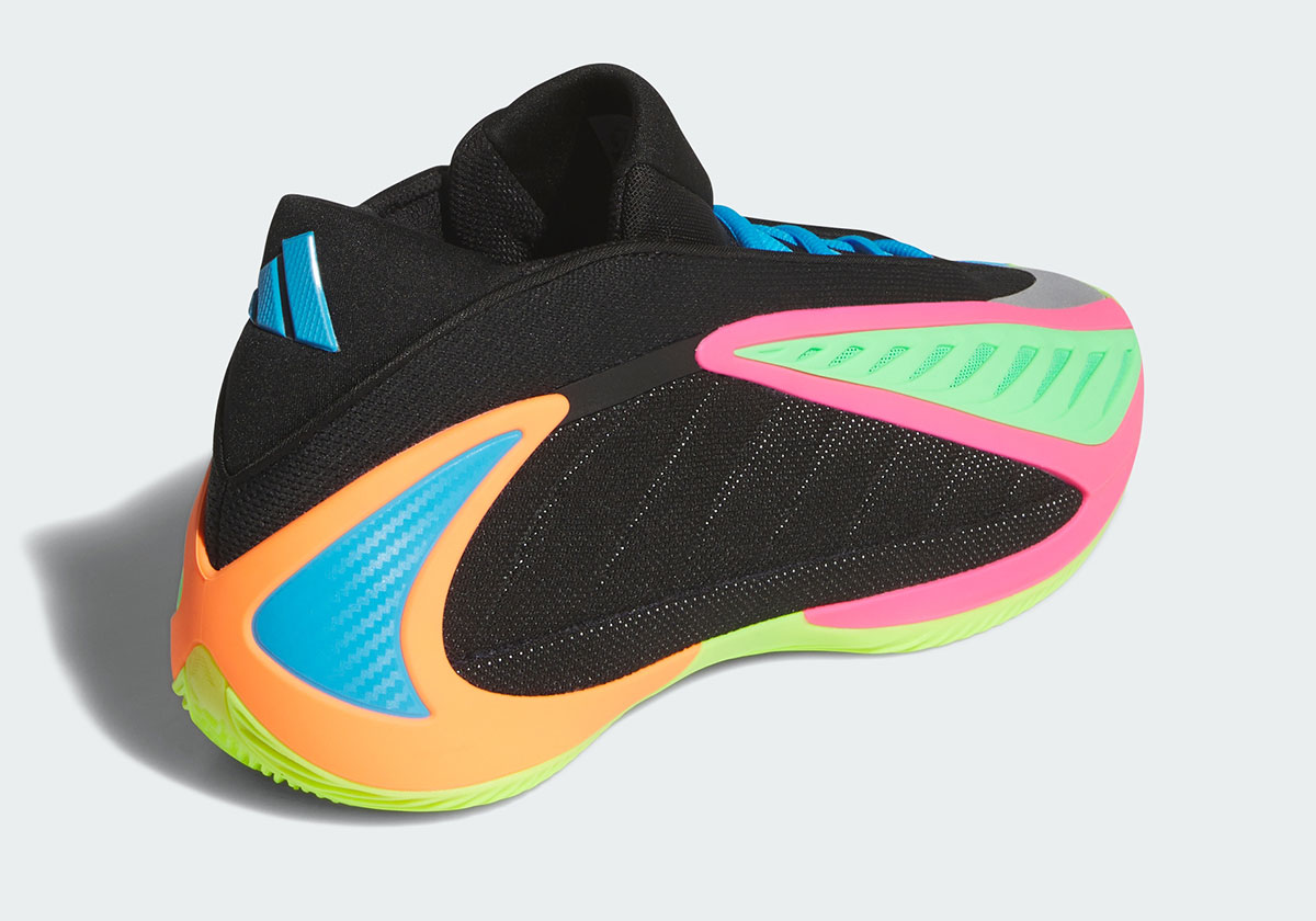 Adidas Anthony Edwards 2 Black Multi Color Kk0645 2