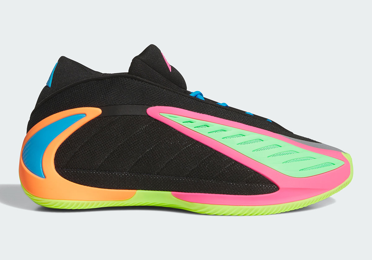 Adidas Anthony Edwards 2 Black Multi Color Kk0645 9