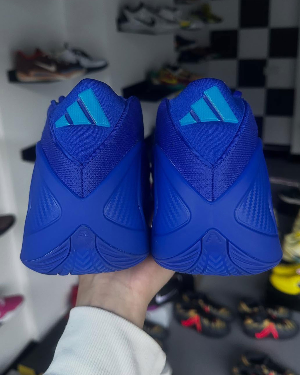 Adidas Anthony Edwards 2 Velocity Blue 3