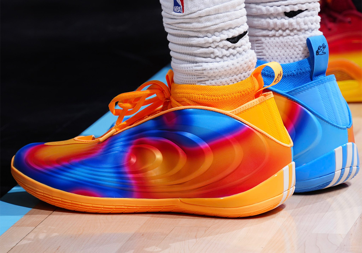 Jalen Williams Nods To OKC Climate With The adidas Harden Vol. 10 “Weatherman” PE