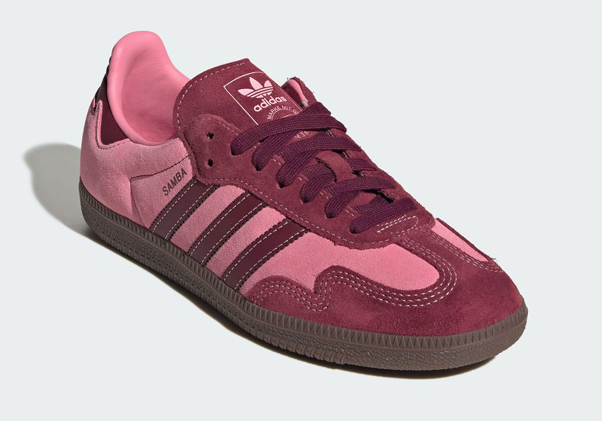 Adidas Samba Pink Spark Shadow Red Ih6704 5