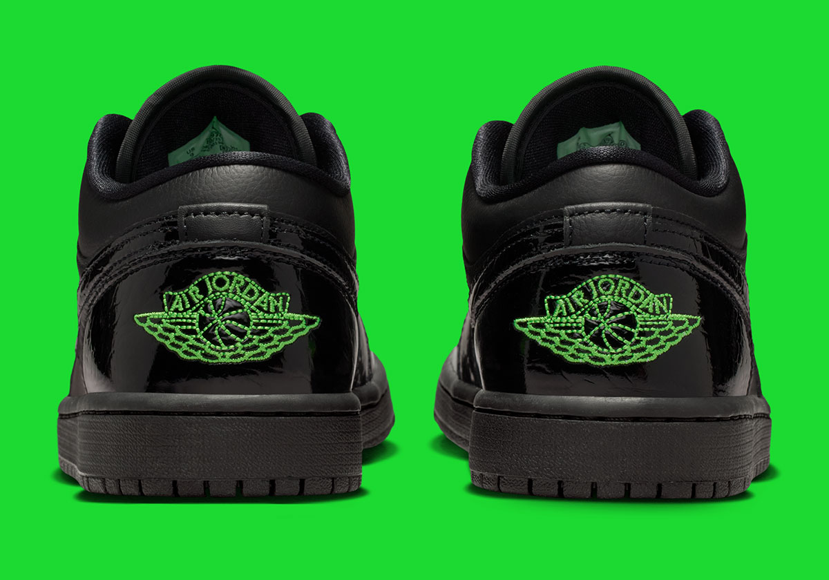 Air Jordan 1 Low Black Scream Green Iq9701 010 6