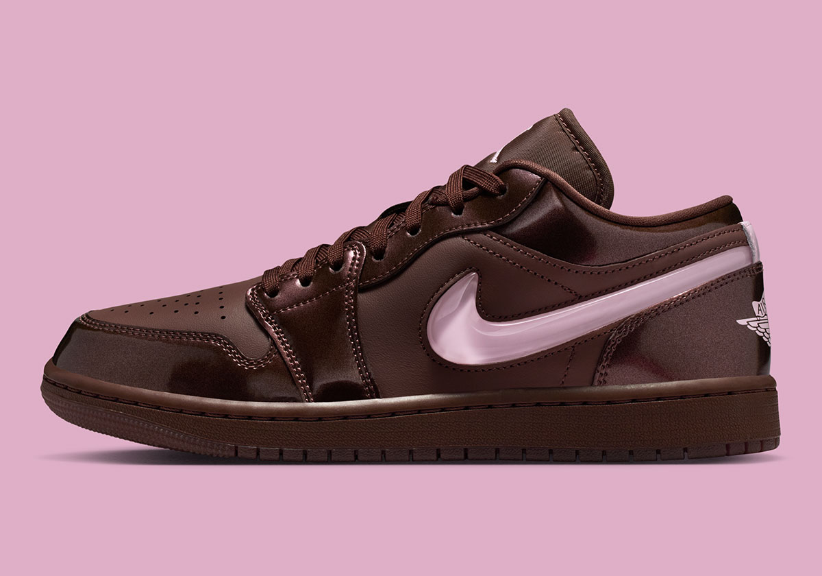 Air Jordan 1 Low Light Chocolate Pink Foam Iq9787 262 1