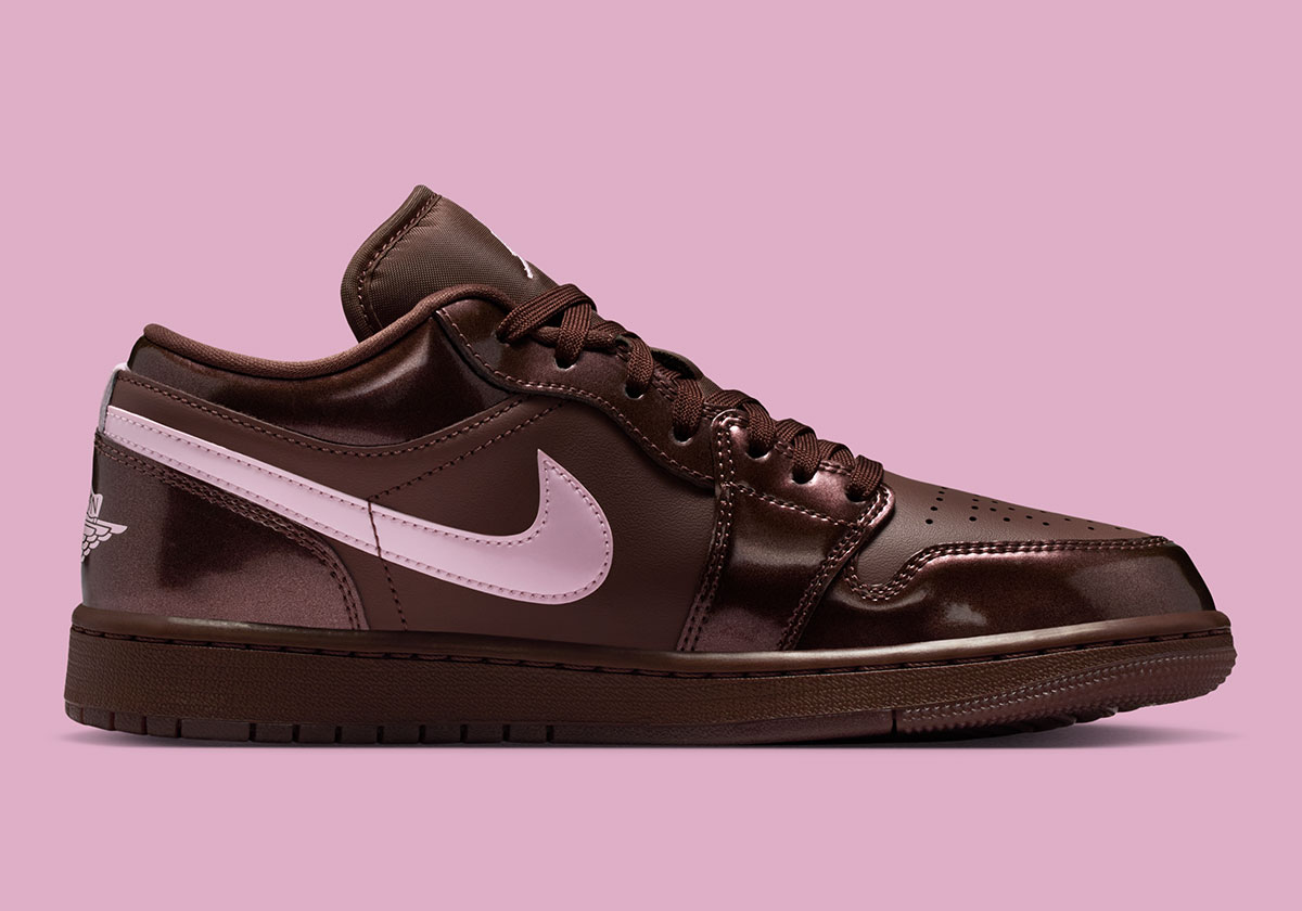Air Jordan 1 Low Light Chocolate Pink Foam Iq9787 262 3
