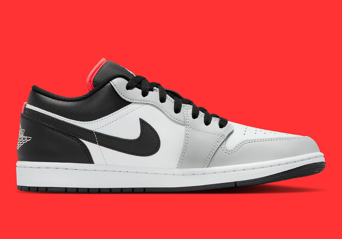 Air Jordan 1 Low Neutral Grey Summit White Infrared 23 553558 045 3