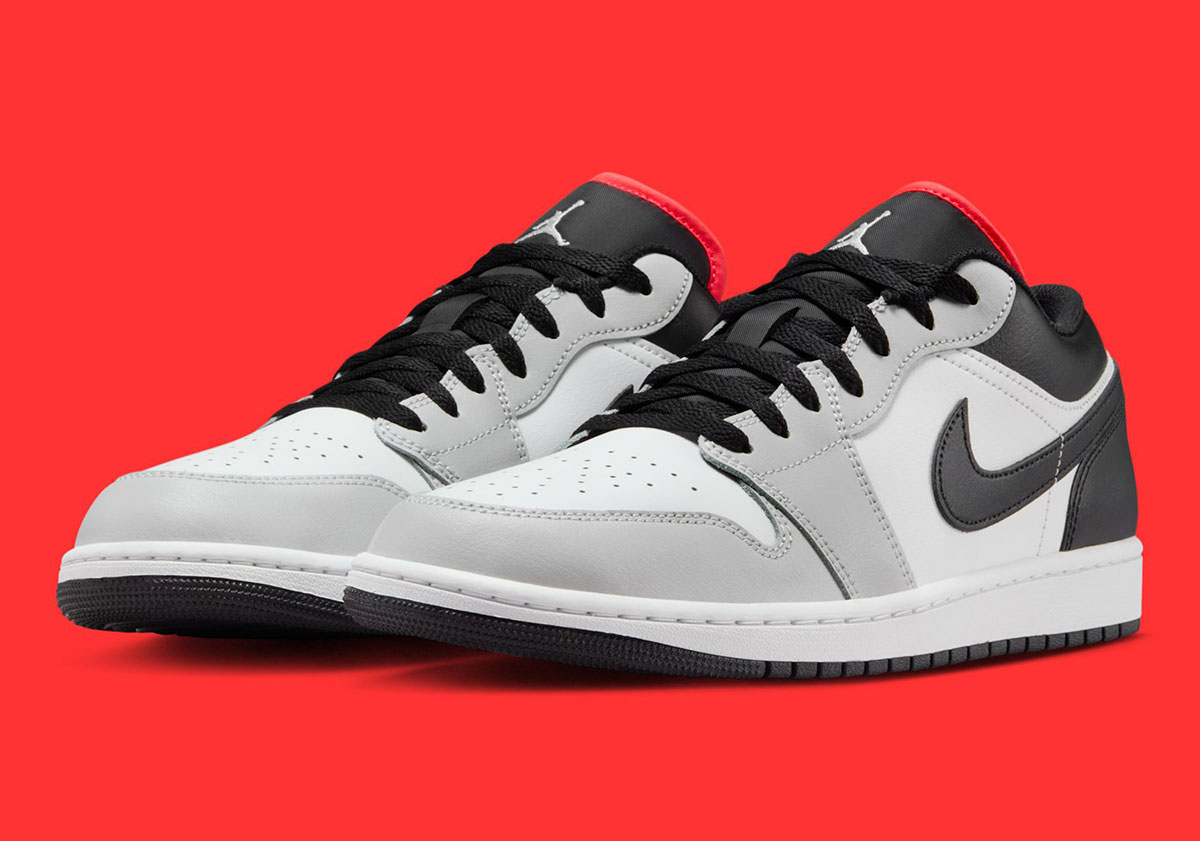 Air Jordan 1 Low Neutral Grey Summit White Infrared 23 553558 045 5