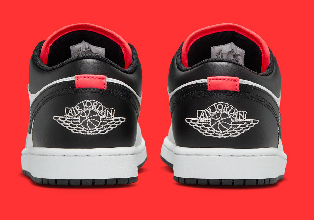 A Touch Of Infrared Appears On The Air Jordan 1 Low