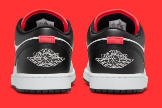 A Touch Of Infrared Appears On The Air Jordan 1 Low