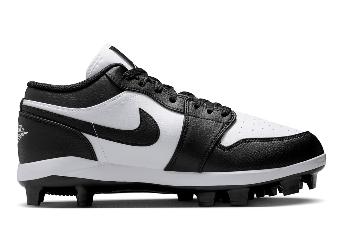 Air Jordan 1 Low Panda Baseball Cleats Cj8524 102 6