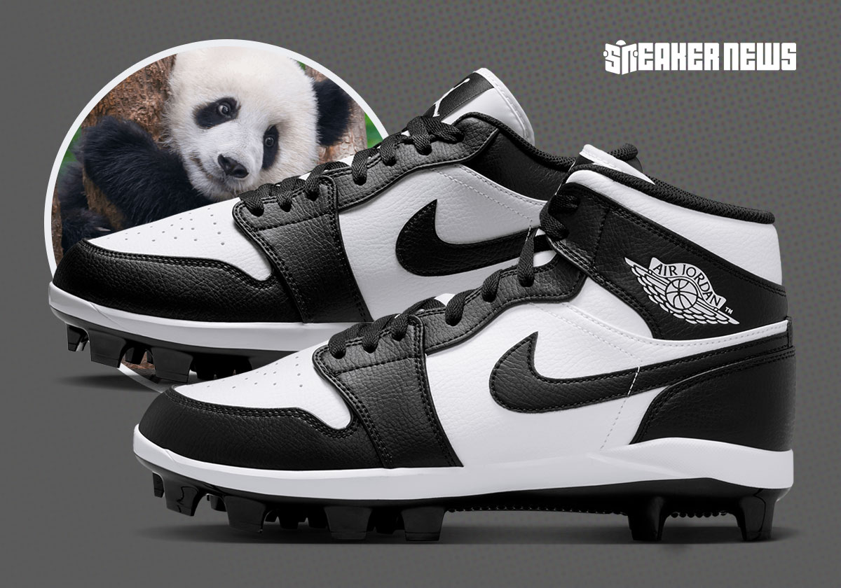 Air Jordan 1 “Panda” Baseball Cleats Are Available Now