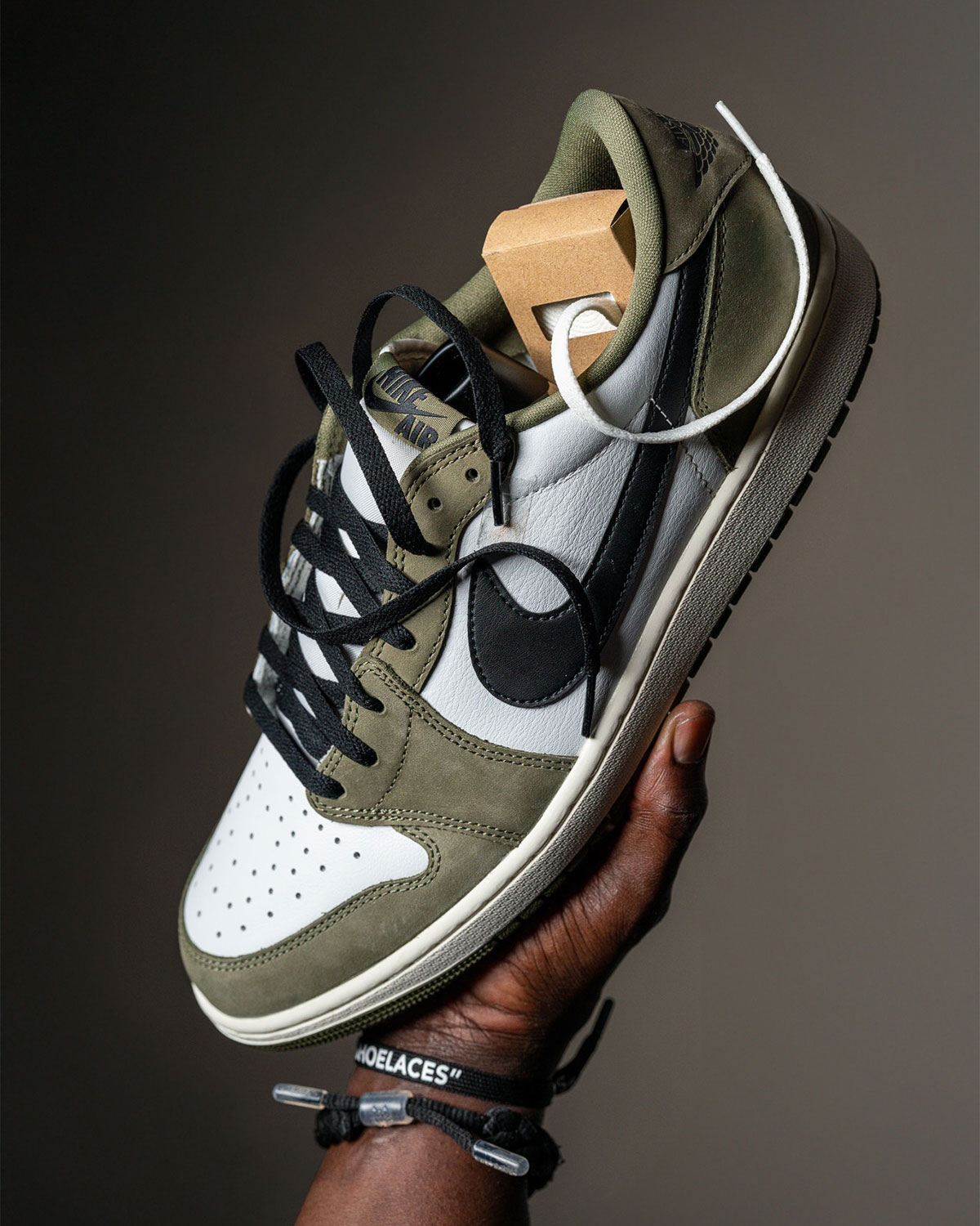 Air Jordan 1 Retro Low Og Medium Olive 6