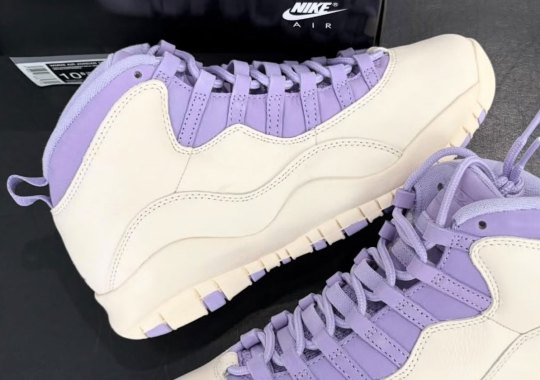 First Look At The Air Jordan 10 “Hydrangeas”