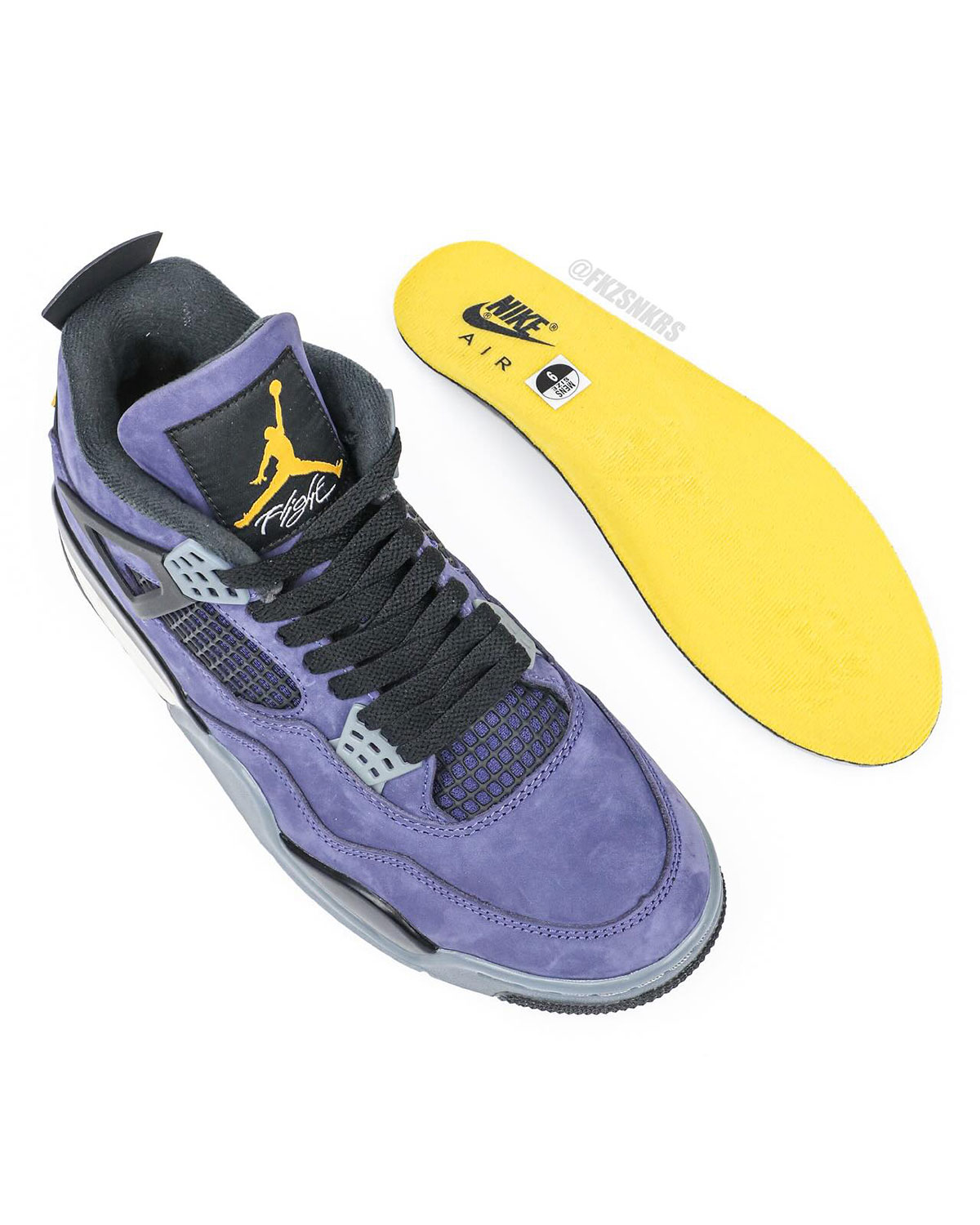 Air Jordan 4 Lakeshow Lakers 11
