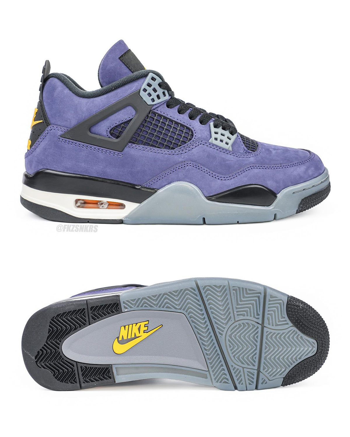 Air Jordan 4 Lakeshow Lakers 4
