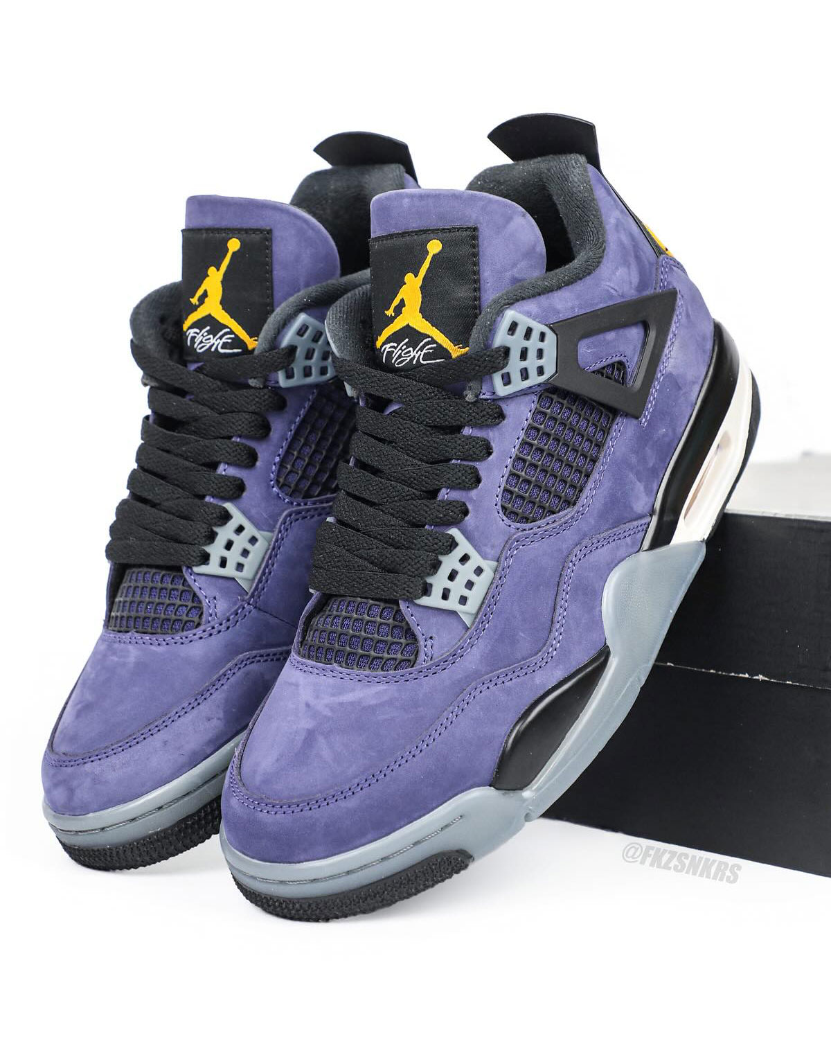 Air Jordan 4 Lakeshow Lakers 6