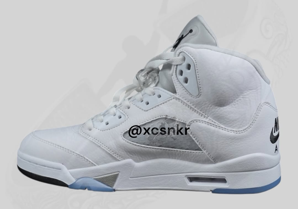 Air Jordan 5 White Metallic Silver 2026 Hq7978 103 1