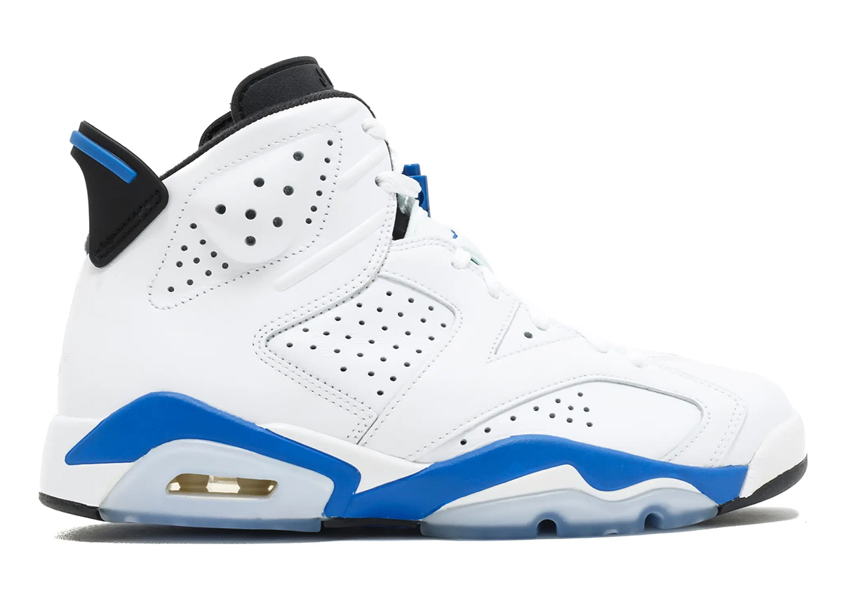 Air Jordan 6 35 Anniversary Sport Blue 1