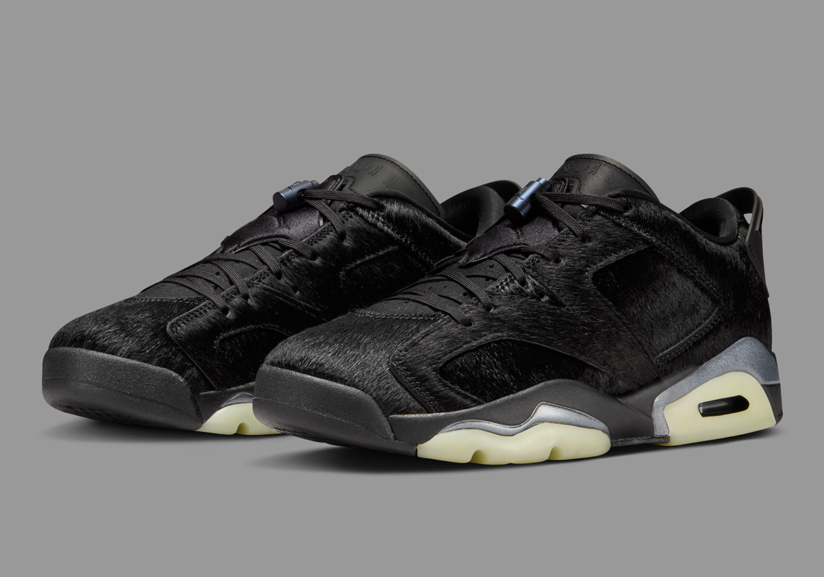 First Look At The Air Jordan 6 Low “Blackout”
