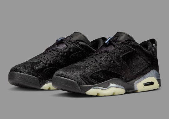 First Look At The Air Jordan 6 Low "Blackout"