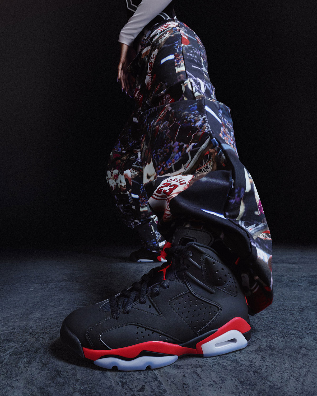 Air Jordan 6 Salesman Reverse Infrared Niecy Nash 12 6fa988