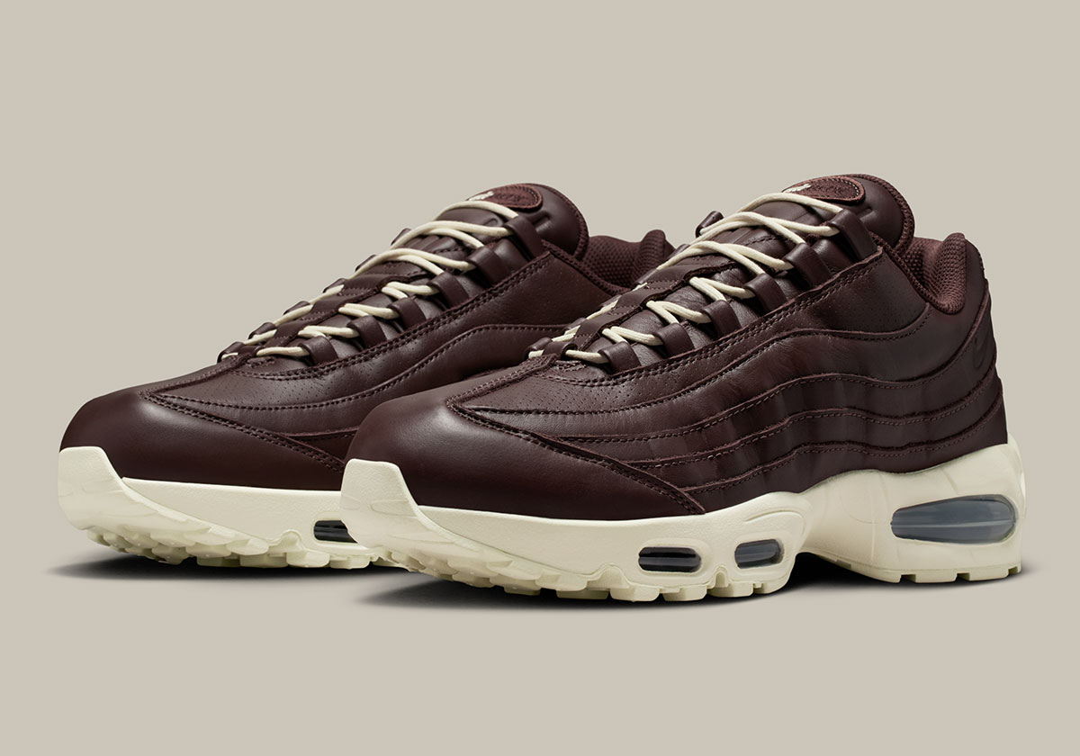 The Nike Air Max 95 Keeps It Classy In "Baroque Brown" Leather