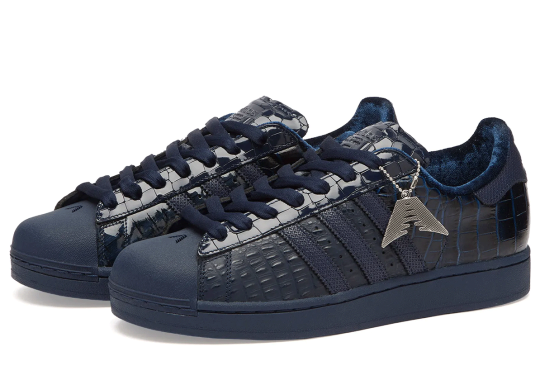 Anthony Edwards' adidas Superstar "Navy Croc" Is Dropping Soon