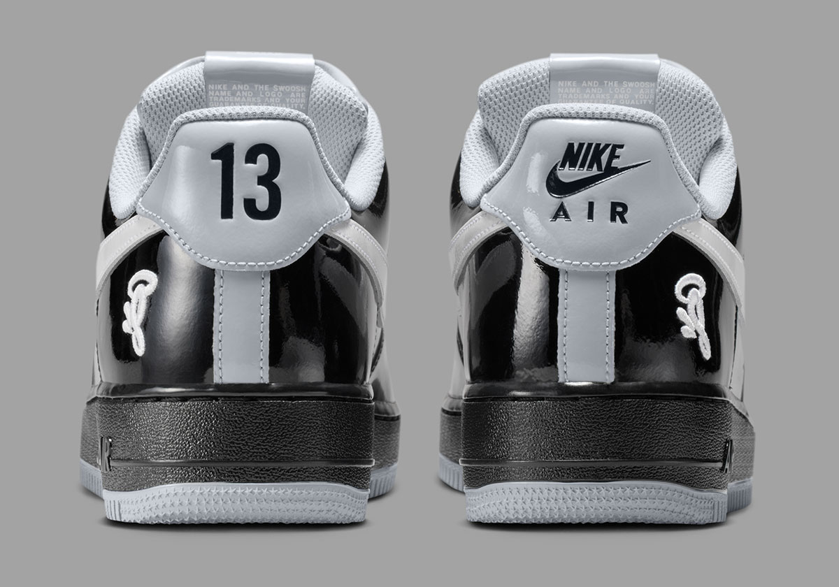 Central Cee Nike Air Force 1 Grey Black Io9974 010 5