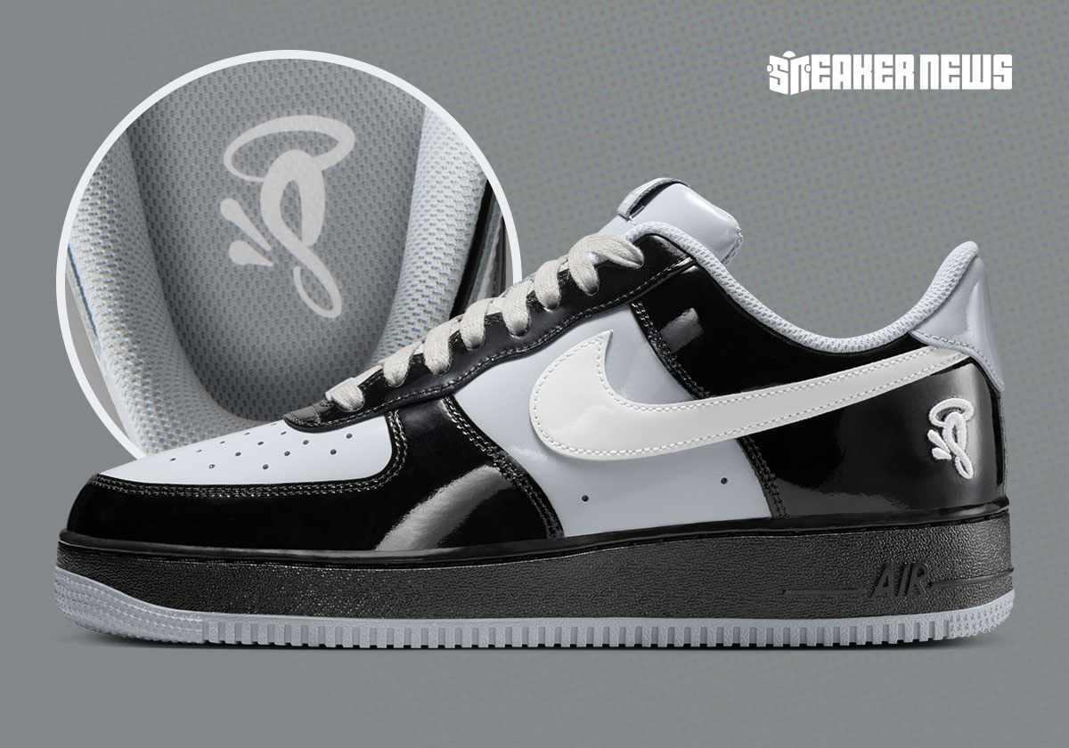 Official Images Of Central Cee's Syna World x Nike Air Force 1 "Light Smoke Grey"