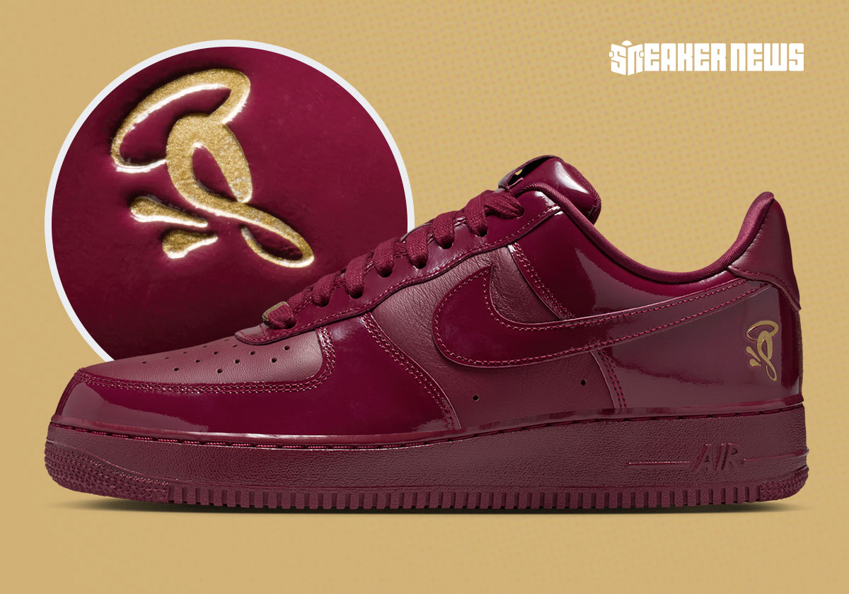 Central Cee’s Syna World x Nike Air Force 1 Is Revealed In Beetroot Red