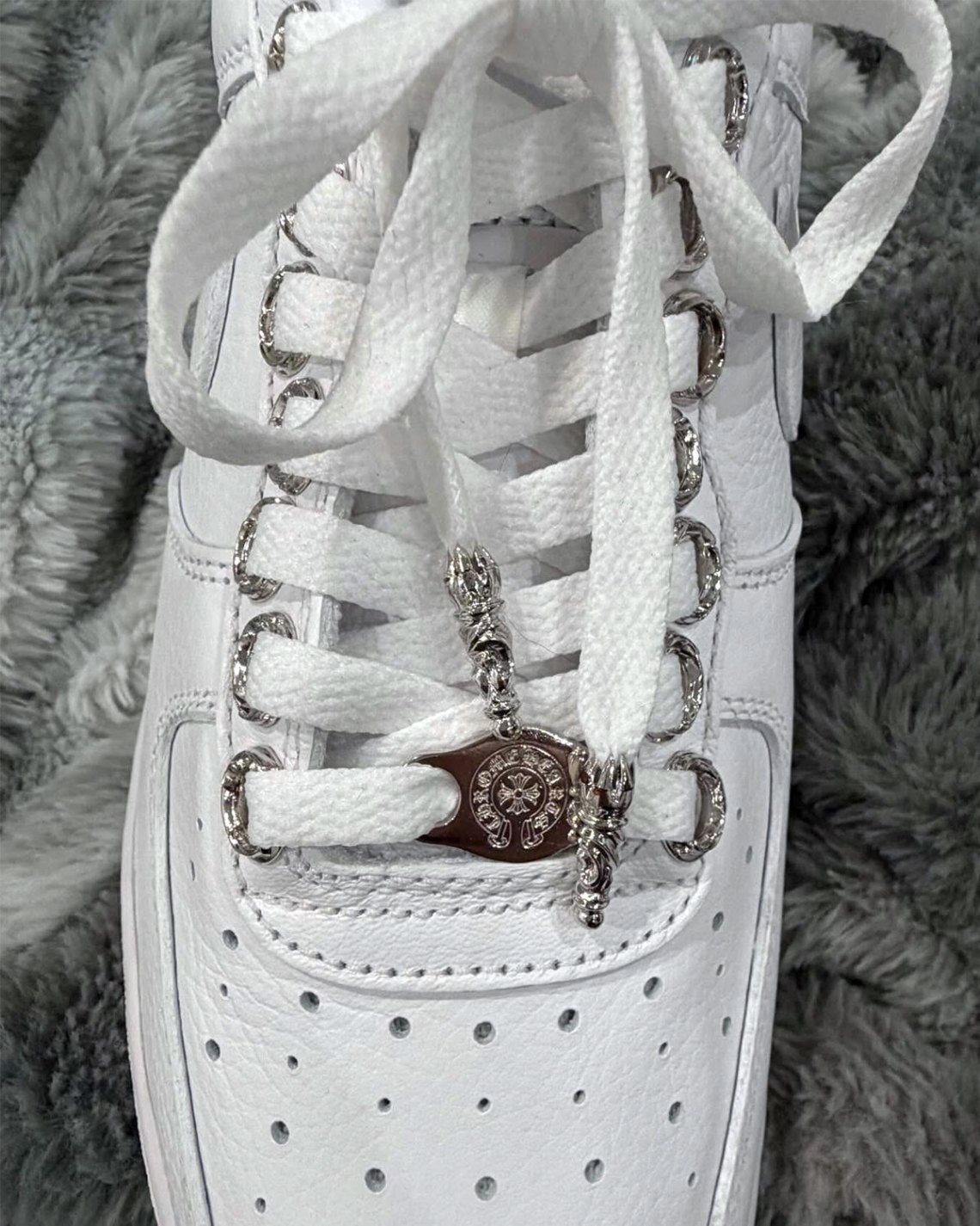 Up Close With The Chrome Hearts x NOCTA x Nike Air Force 1 Low 