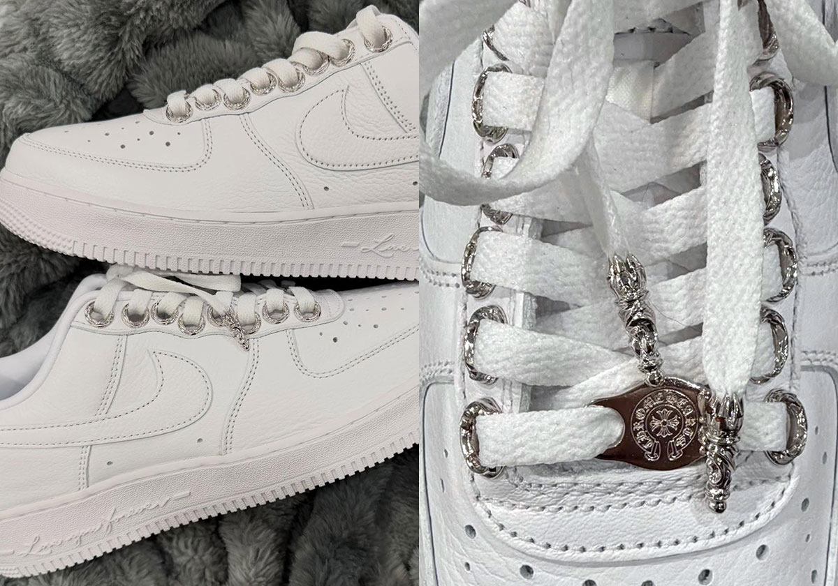 Up Close With The Chrome Hearts x NOCTA x Nike Air Force 1 Low