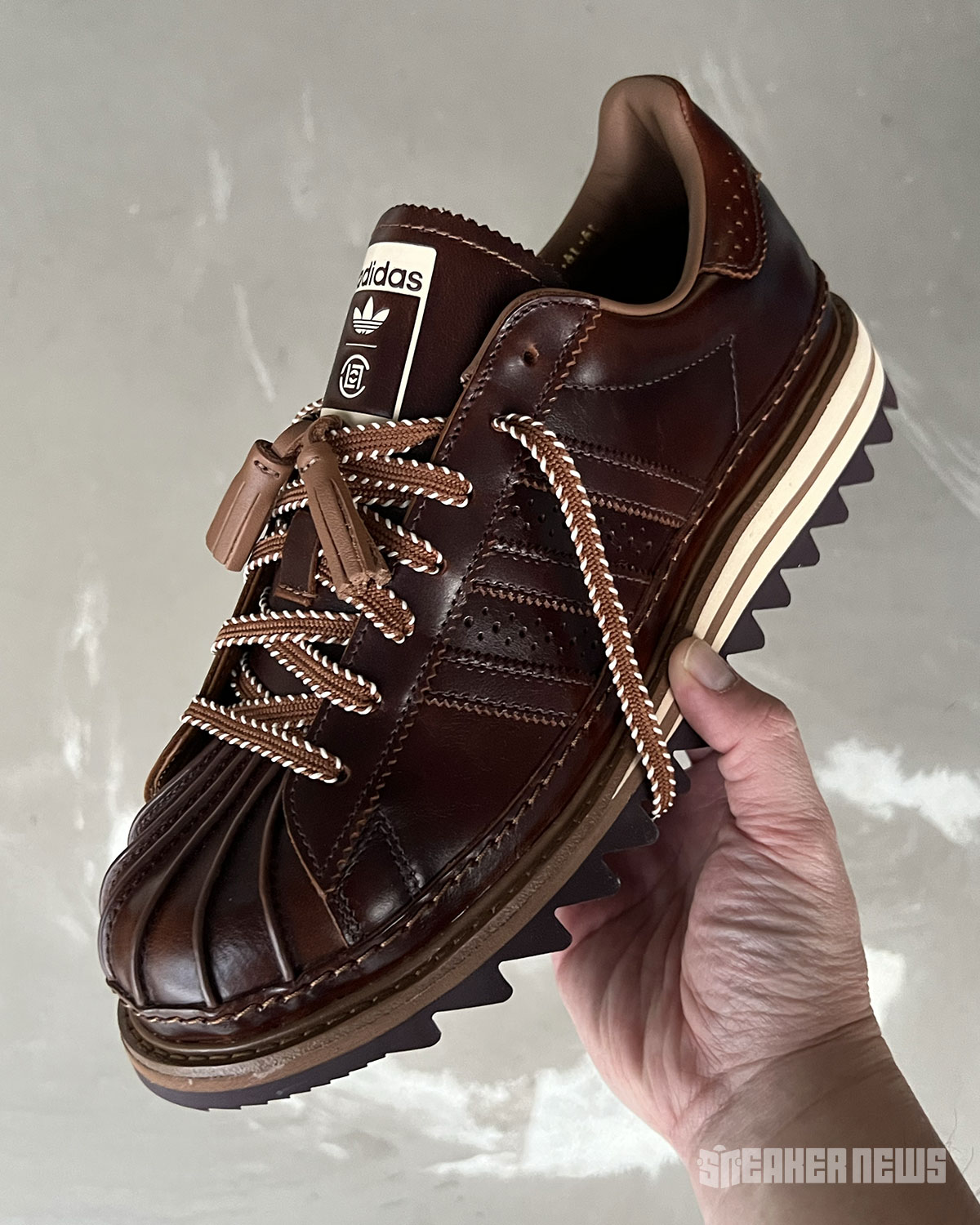 Clot Adidas Superstar Wild Brown Ki8779 2