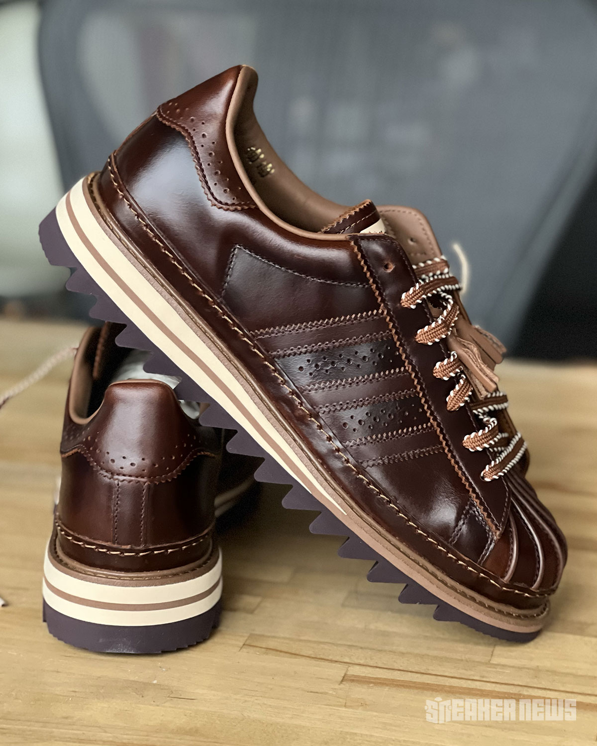 Clot Adidas Superstar Wild Brown Ki8779 6