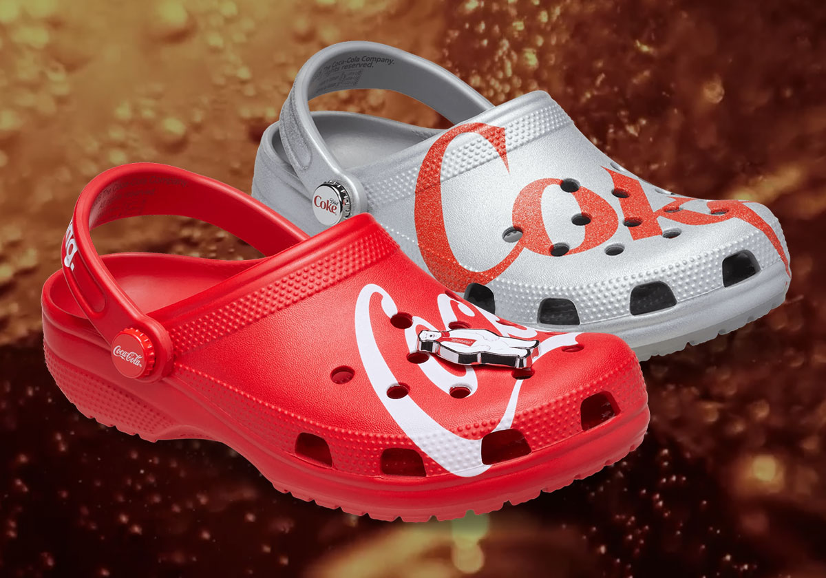 Crocs Pours Up A Coca-Cola Collab In Classic And Diet Coke