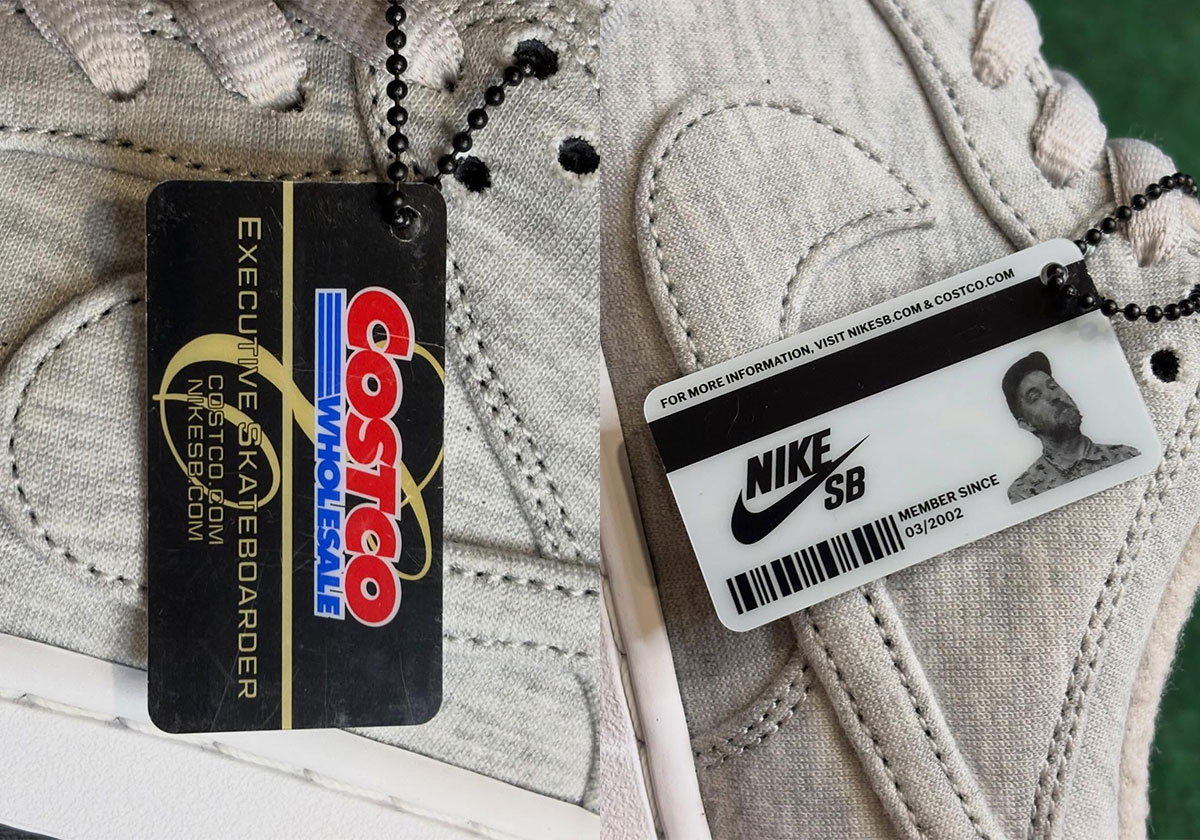 The Costco Nike Dunks Feature A Mock Membership Card