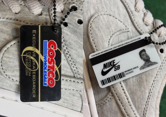The Costco Nike Dunks Feature A Mock Membership Card