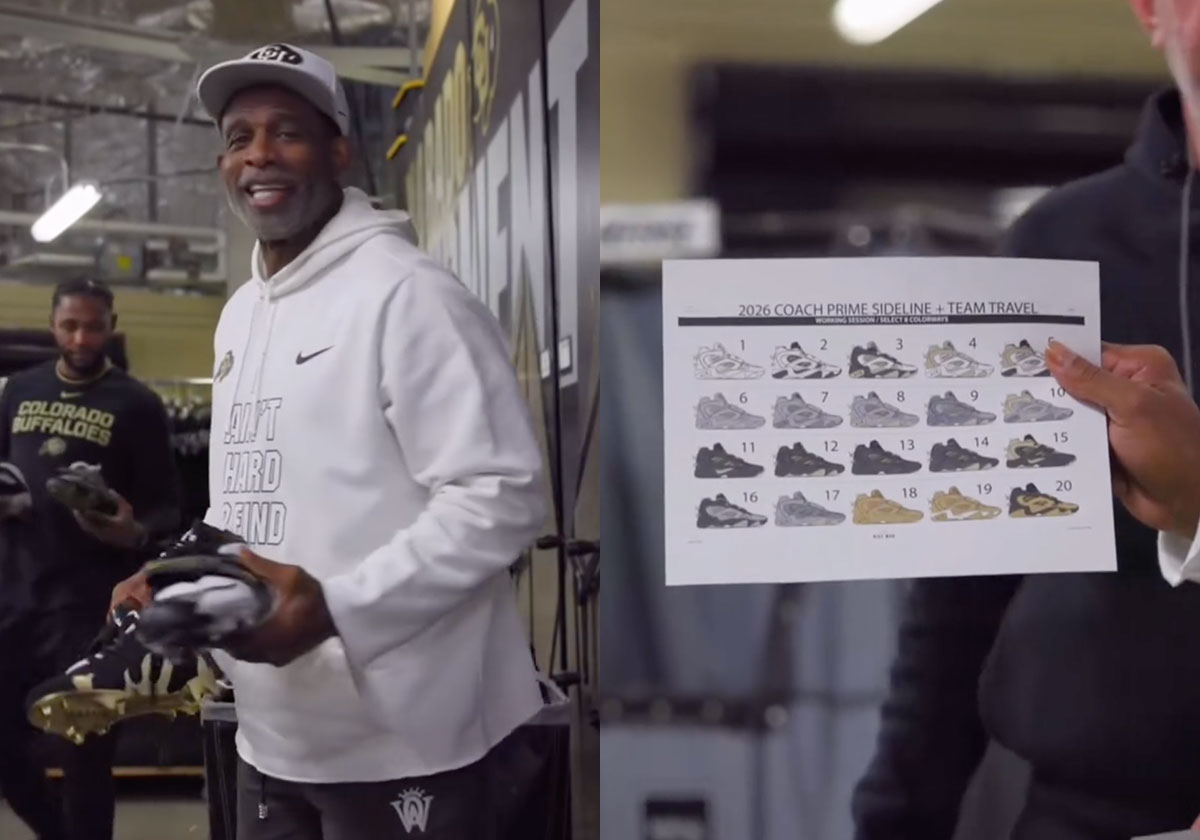 Deion Sanders Previews 2026 Nike Diamond Turf PEs