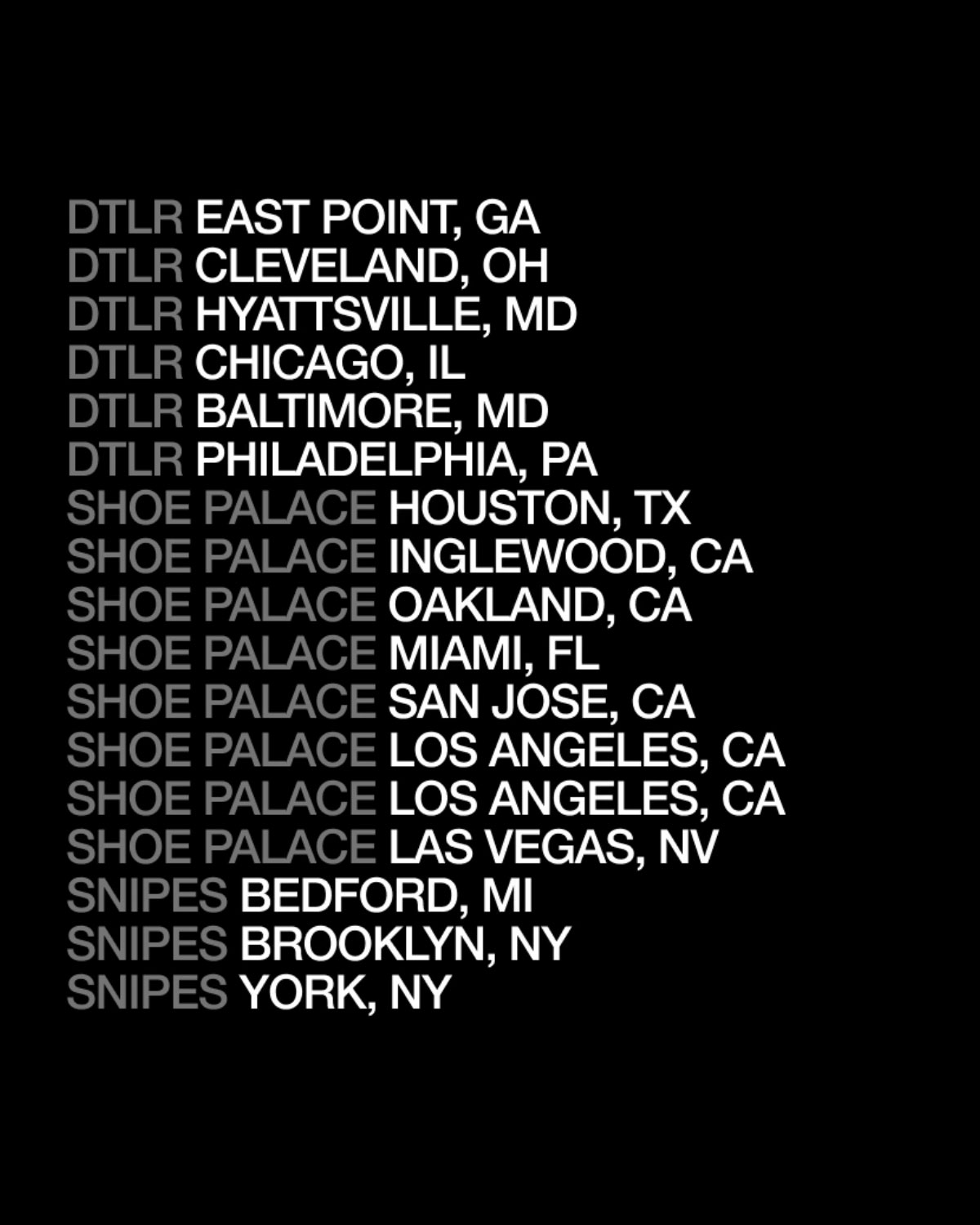 Jordan 17 Doernbecher Store List