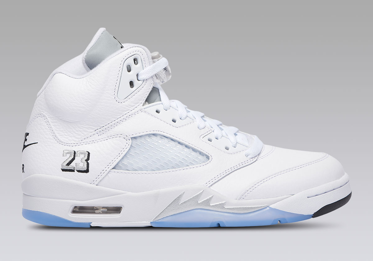 Jordan 5 White Metallics 3