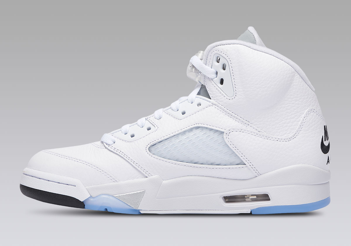 Jordan 5 White Metallics 4