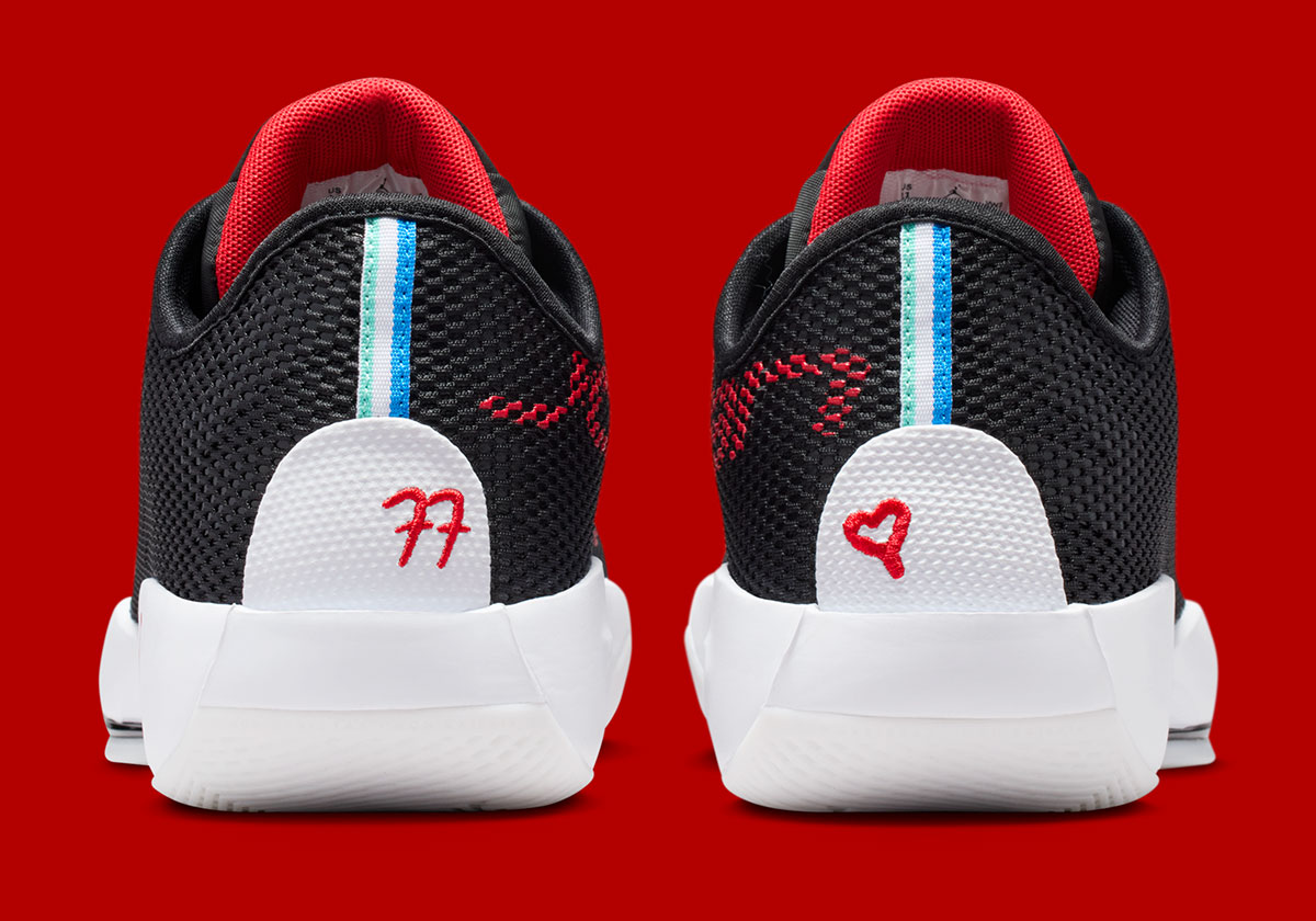 Jordan Luka 77 Black White University Red If1610 001 7