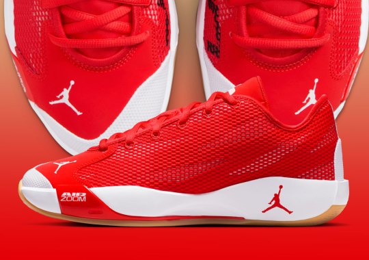 The Reimagined Jordan Luka .77 Touches "Chile Red"