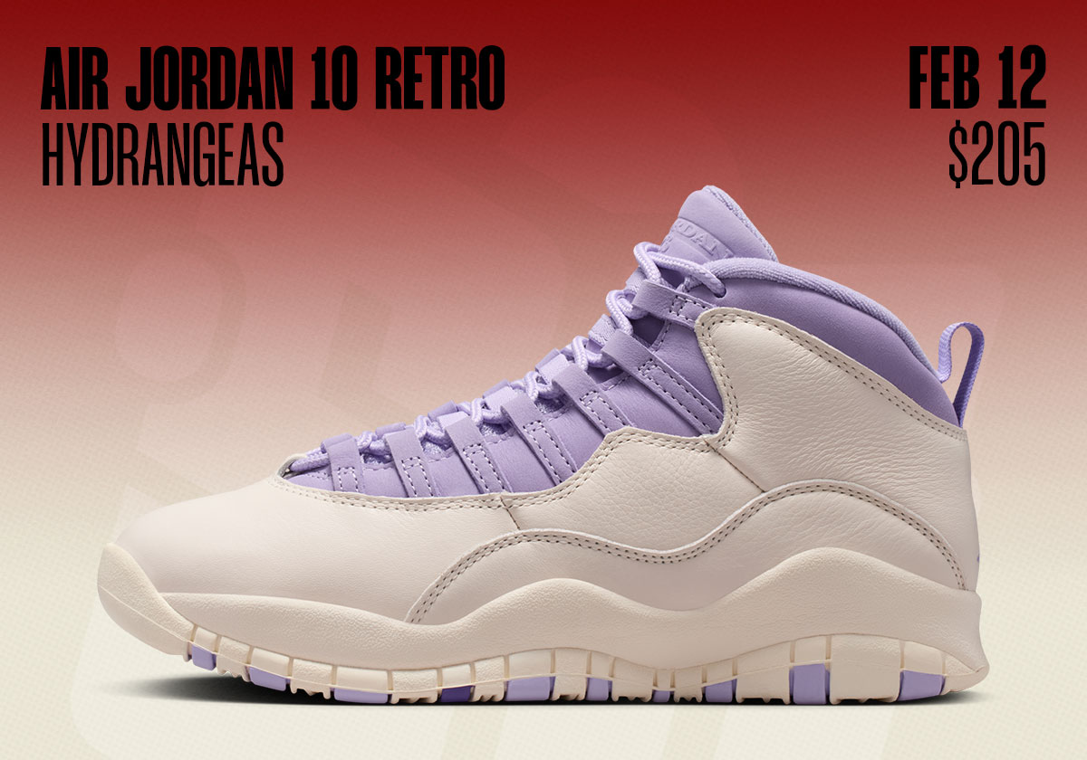 Jordan Release Dates February 2026 Air Jordan 10