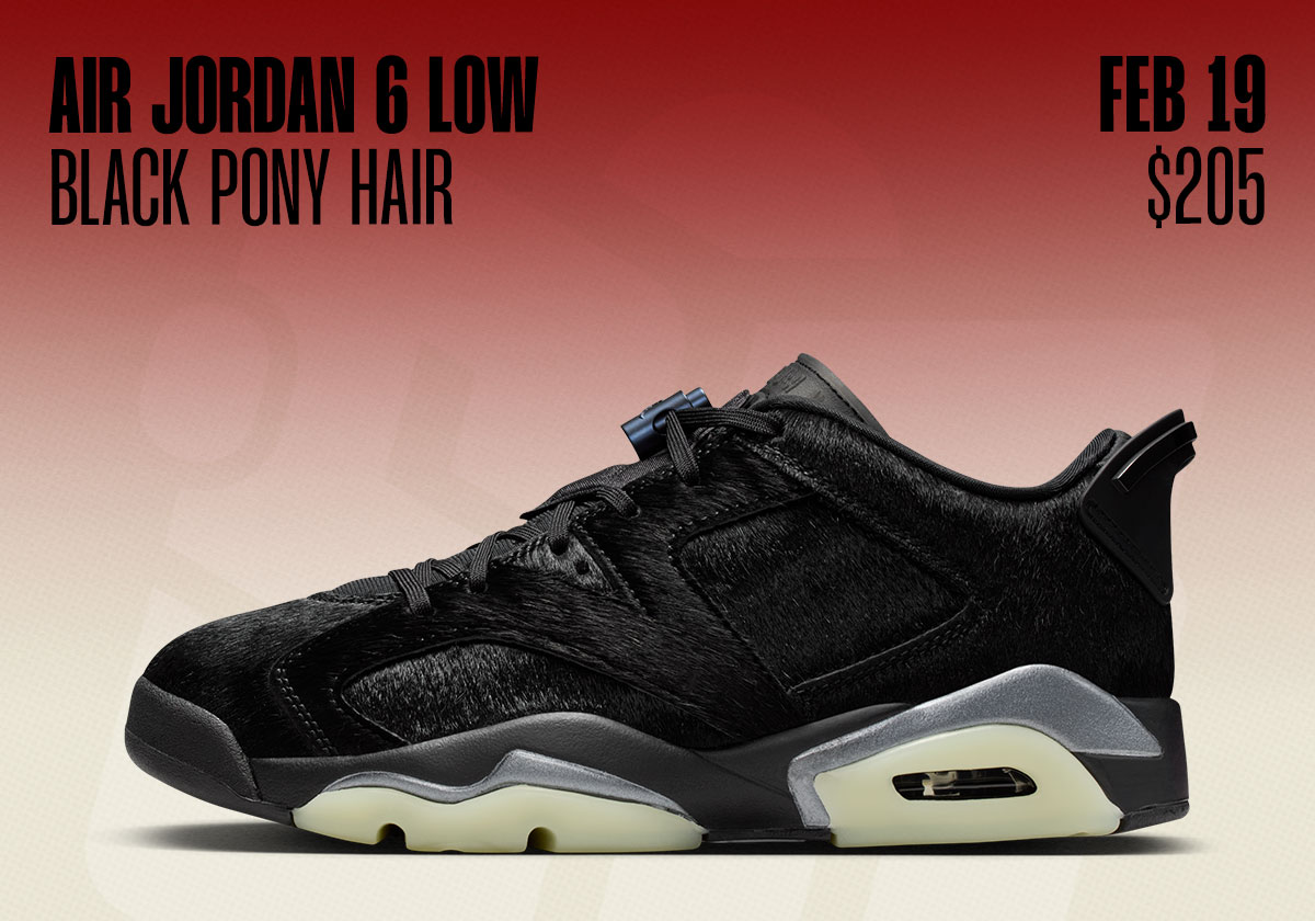 Jordan Release Dates February 2026 Air Jordan 6 Low
