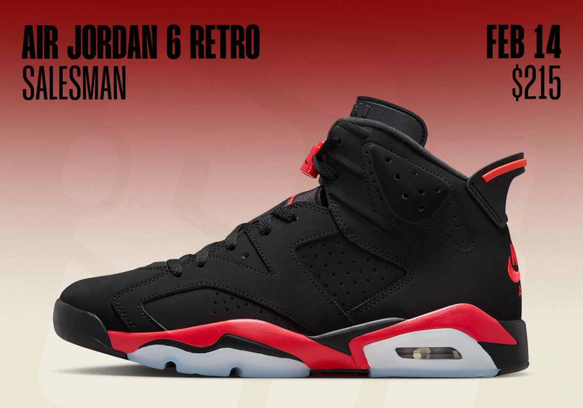 Jordan Release Dates February 2026 Air Jordan 6