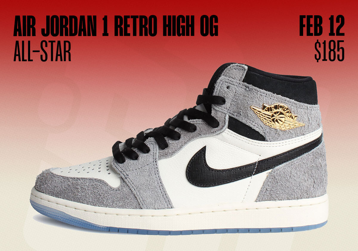 Jordan Release Dates February 2026 All Star Jordan 1