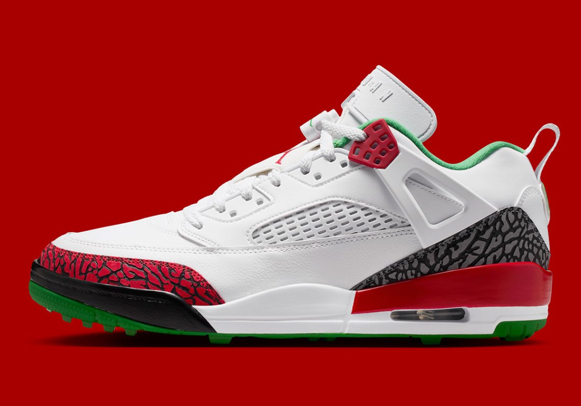 Air Jordan Spizike Low Golf OG Men 16 White Varsity Red HQ4365-100 Buy Air Jordan Spizike Low Golf OG  main image 4