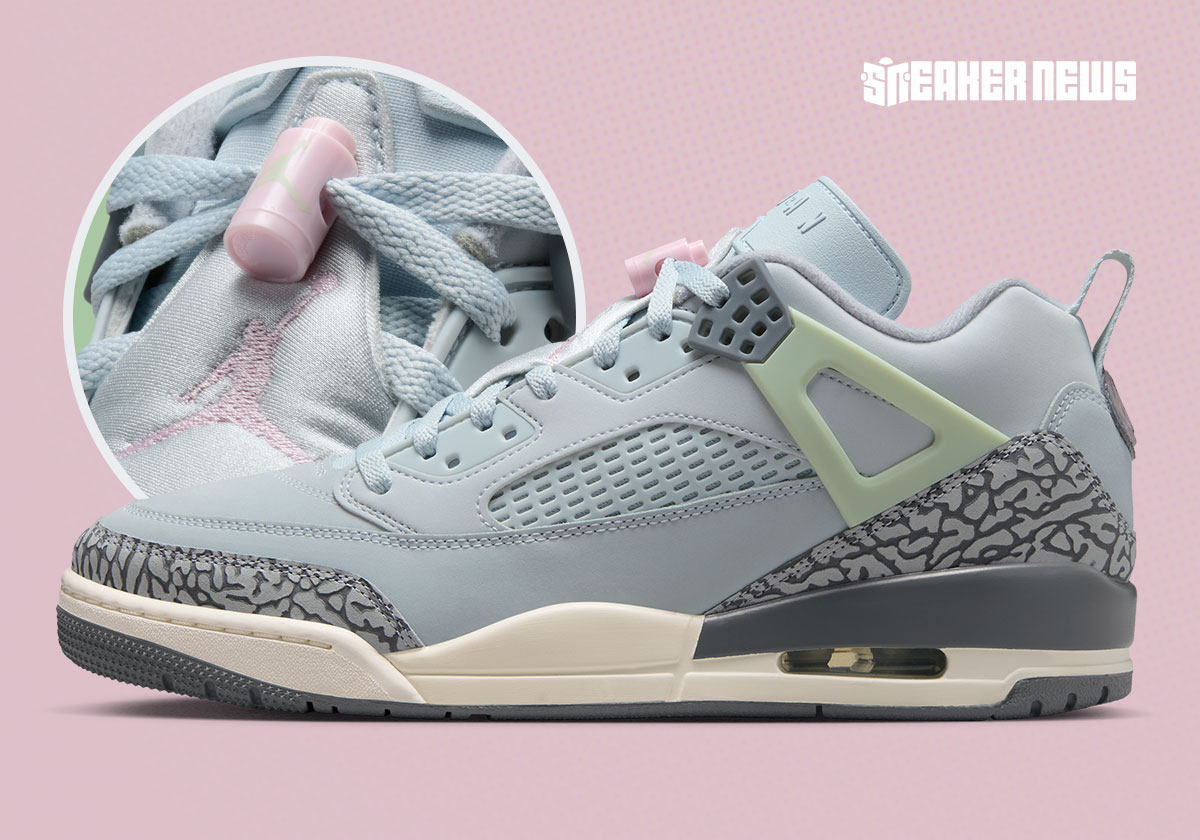 Shades Of Easter Accent This Jordan Spiz'ike Low "Aura"